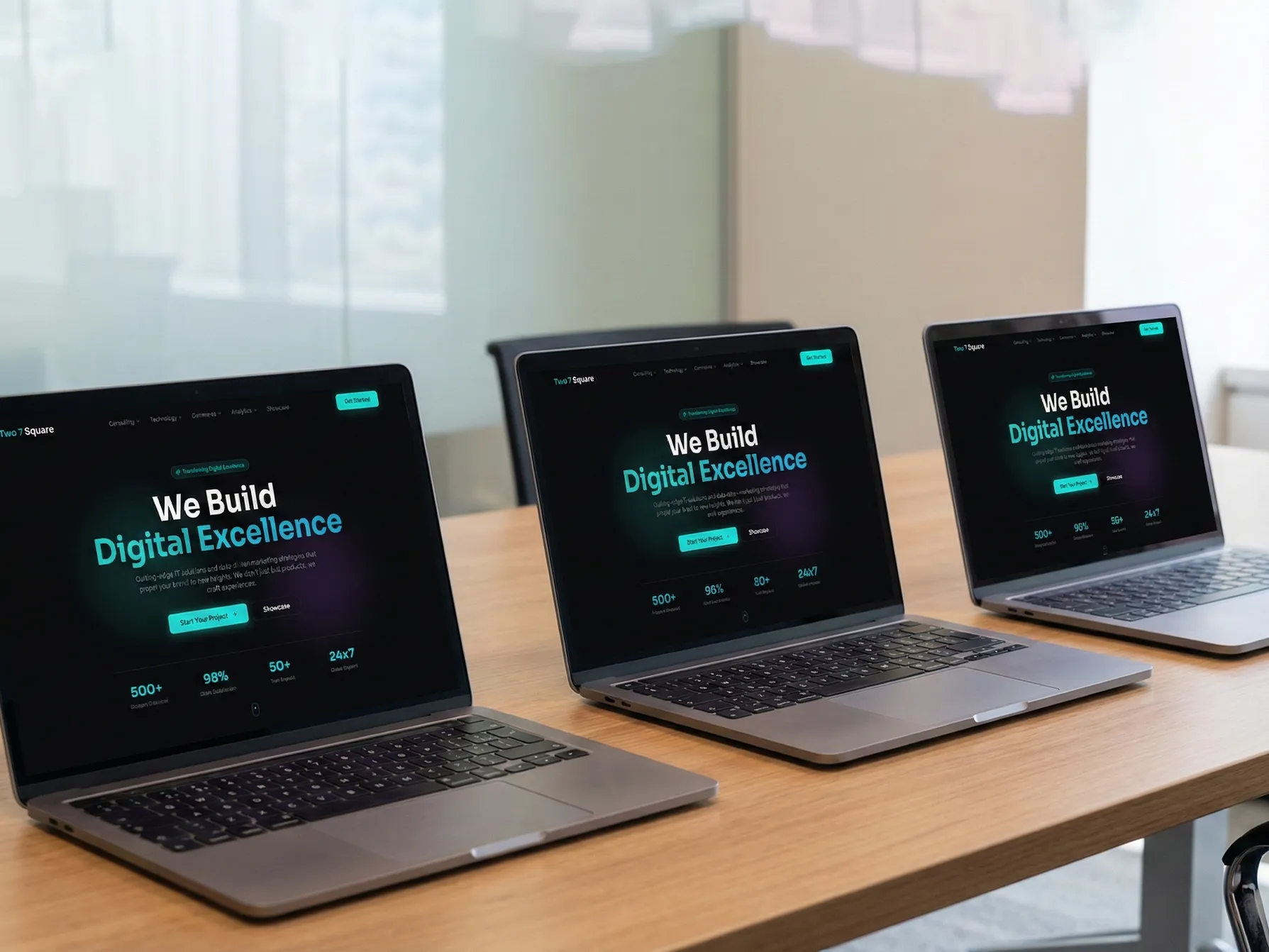 Two7Square Team at Work